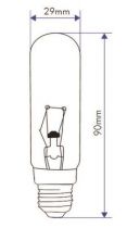 TUBE C6 40W 230V E27 FILAMENT RENFOR CL