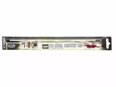 Tube fluorescent � cathode froide + alimentation, 30cm, jaune (blister) (FLPSY)
