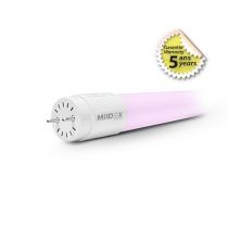 TUBE LED T8 1200MM 18W 85-265V PINK (X10) 5A- 50000h (75962)