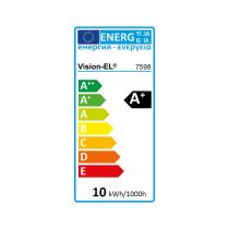TUBE LED T8 600MM 10W 4000K 220-240V (X10) (7598)