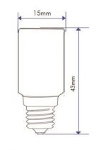 TUBE SIGNAL.15X43 10W 230V E14 CL