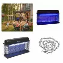 Tue-insectes électrique - 2 x 15w - usage extérieur (GIK11)