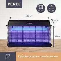 Tue-insectes électrique - 2 x 15w - usage extérieur (GIK11)