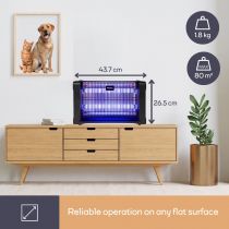 Tue-Insectes Électrique 360° - 2 X 10 W (GIK08ON)