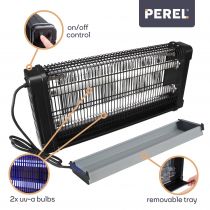 Tue-Insectes Électrique 360° - 2 X 15 W (GIK09ON)