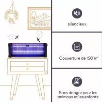 Tue-Insectes &Eacute;lectrique 360&deg; - 2 X 20 W (GIK16ON)