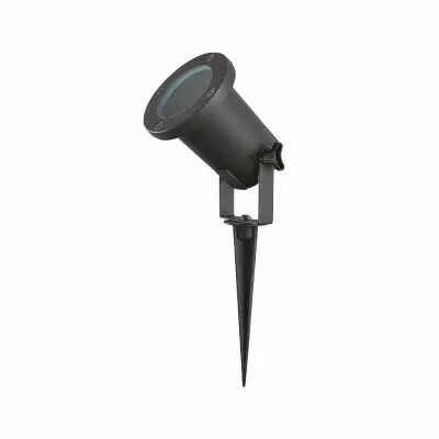 TULIPE PROJECTEUR PIQUET 12V 1 X GU5.3 NOIR IP65 (70285)