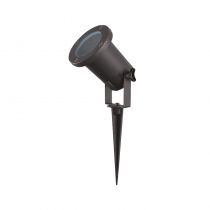 TULIPE PROJECTEUR PIQUET 12V 1 X GU5.3 NOIR IP65 (70285)