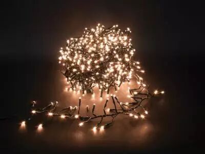 Twistlight LED - 12 m - 1020 lampes blanches arizona - fil noir - 31V (TWL-LED-12-1020-31V-AW)