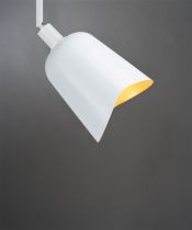 URail Abat-jour Alvaro DecoSystems 144mm Blanc, Doré mat