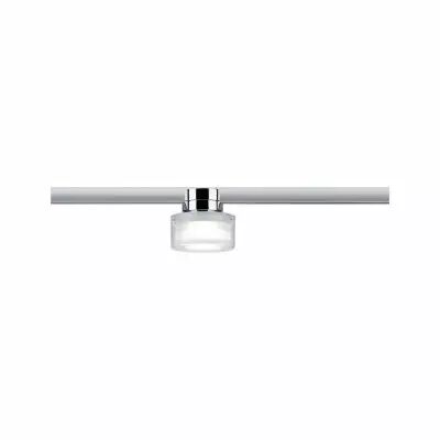 URail Ceiling Topa 1x5,2W Chrome /Clair/Satin 230V M�tal/Acrylique (96809)