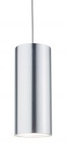 URail LED suspension Barrel 6W 9VA 350mA chrome mat/alu epoxy métal (95177)
