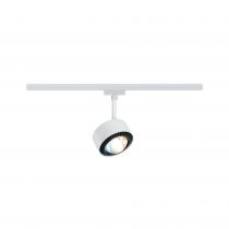 URail Spot sur rail LED Aldan Spot individuel 500lm 8W White Switch  230V Blanc de sécurité