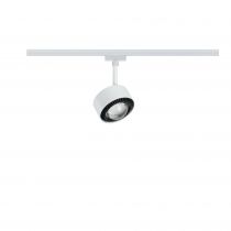 URail Spot sur rail LED Aldan Spot individuel 500lm 8W White Switch  230V Blanc de sécurité