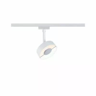 URail Spot sur rail LED Circle 210lm 5W White Switch  230V Blanc