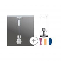 URail Suspension Basic 2Easy Blanc sans ampoule, max. 20 W E27 (95437)