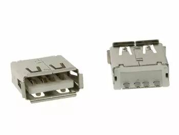 Usb a femelle, simple connecteur 180�, pour ci (CC088B)