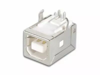 Usb b femelle, simple connecteur 90�, pour ci (CC089)