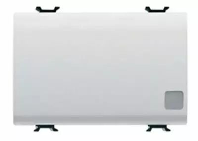 Va-et-vien unipolaire 250v ac - 16ax � voyant -signalisation - 3 modules -.blanc - chorus