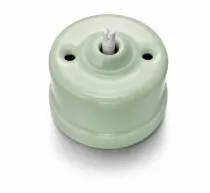 Va-et-vient en porcelaine sans passe-c&acirc;ble Vert ille de la collection Garby de Fontini (30308861)