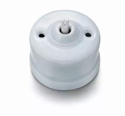 Va-et-vient sans passe-c�ble en porcelaine Coton de la collection Garby (30308856)