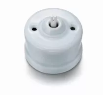 Va-et-vient sans passe-c&acirc;ble en porcelaine Coton de la collection Garby (30308856)