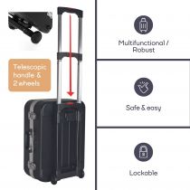 Valise à outils abs 455 x 335 x 190mm (1819-T1)
