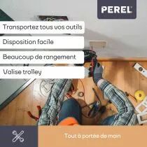 Valise &agrave; outils abs 455 x 335 x 190mm (1819-T1)