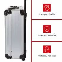 VALISE &Agrave; OUTILS EN ALUMINIUM 260 pcs (HSET260)