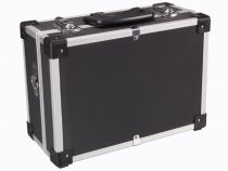 Valise aluminium 330 x 230 x 150mm - noir (1821-N)