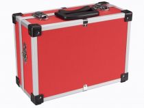 Valise aluminium 330 x 230 x 150mm - rouge (1821-R)