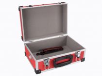 Valise aluminium 330 x 230 x 150mm - rouge (1821-R)