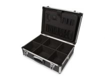 Valise aluminium 455 x 330 x 152mm noir (1819-1)