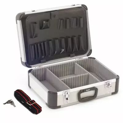 Valise aluminium 455 x 330 x 165mm (1819-3)