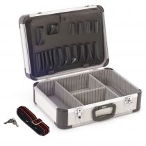 Valise aluminium 455 x 330 x 165mm (1819-3)