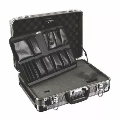 Valise d\'outillage avec des coins arrondis en aluminium 430 x 300 x 150mm (1827-1)