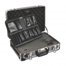 Valise d\'outillage avec des coins arrondis en aluminium 430 x 300 x 150mm (1827-1)