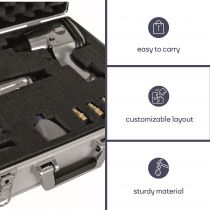 Valise en aluminium 455 x 330 x 152mm (1819-42A)