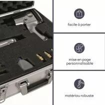 Valise en aluminium 455 x 330 x 152mm (1819-42A)