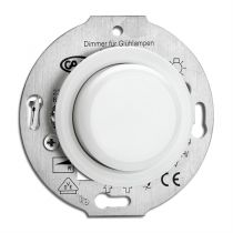 Variateur à pression LED porcelaine blanc 7-110 w (100270)