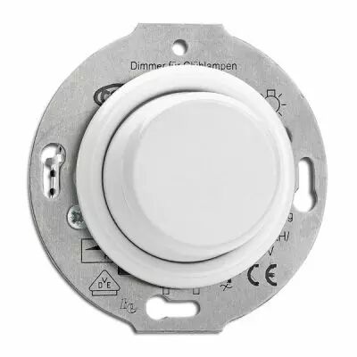 Variateur LED 7-110 W Bakelite blanche (100312)