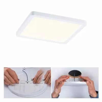VariFit Panneau encastr� LED Areo IP44 carr� 175x175mm 1800lm 3000K Blanc (93040)