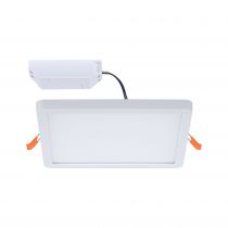 VariFit Panneau encastré LED Areo IP44 carré 175x175mm 1800lm 3000K Blanc (93053)