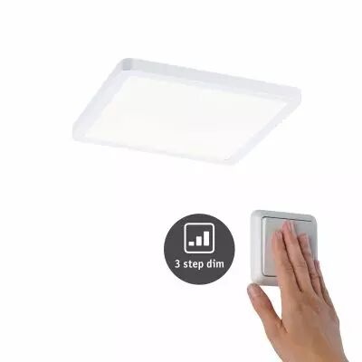 VariFit Panneau encastr� LED Areo IP44 carr� 175x175mm 1800lm 4000K Blanc (93059)