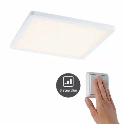 VariFit Panneau encastr� LED Areo IP44 carr� 230x230mm 2200lm 3000K Blanc (93054)