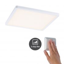 VariFit Panneau encastré LED Areo IP44 carré 230x230mm 2200lm 3000K Blanc (93054)