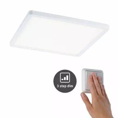 VariFit Panneau encastr� LED Areo IP44 carr� 230x230mm 2200lm 4000K Blanc (93060)