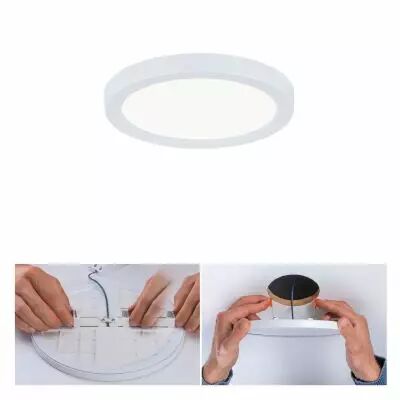 VariFit Panneau encastr� LED Areo IP44 rond 118mm 850lm 4000K Blanc (93035)