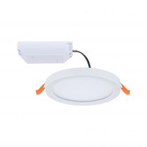 VariFit Panneau encastré LED Areo IP44 rond 118mm 850lm 4000K Blanc (93035)