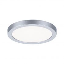 VariFit Panneau encastré LED Areo IP44 rond 118mm 850lm 4000K Chrome mat (93037)